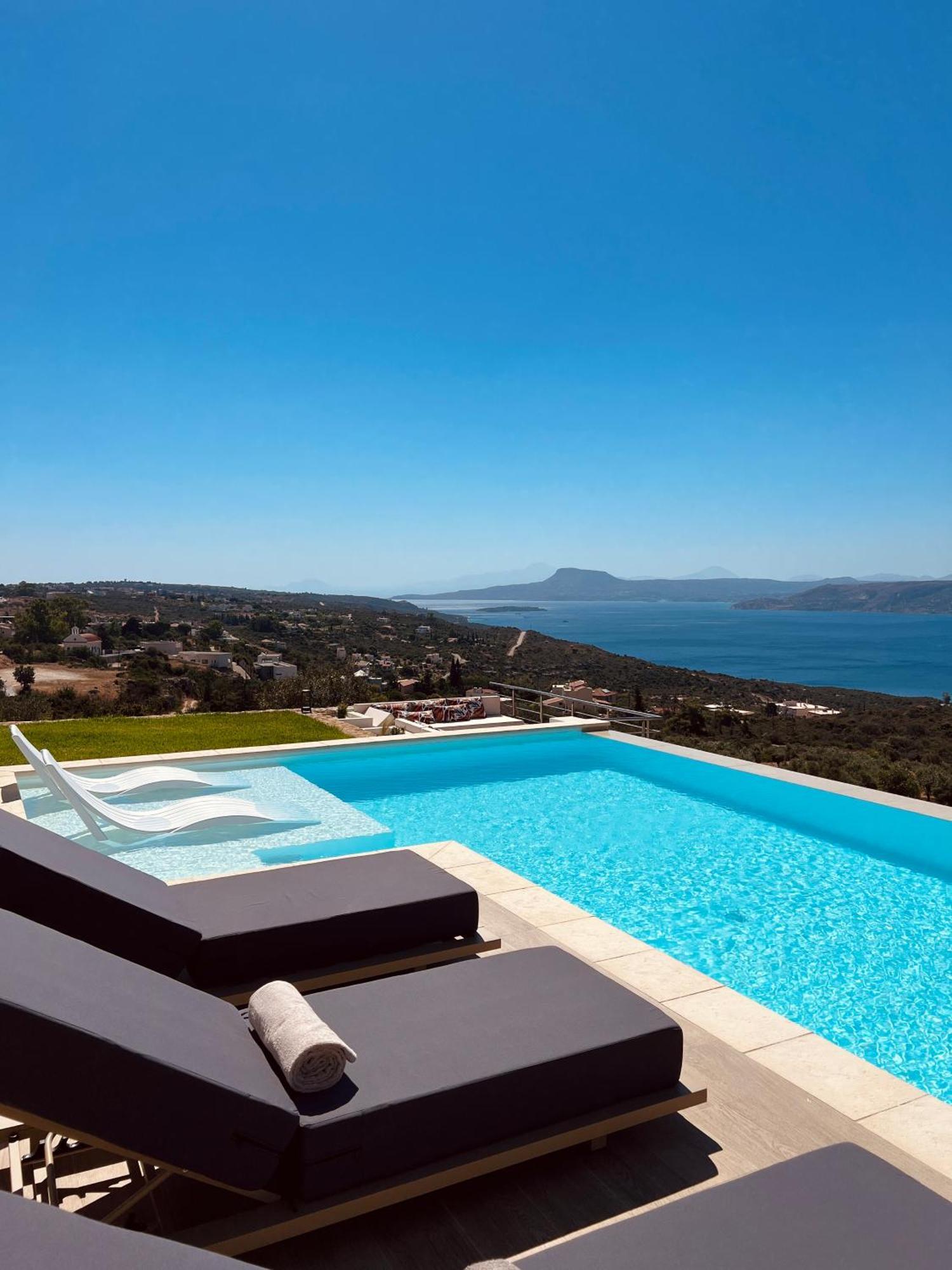 Bay Overlook Villa Korakiaí Kültér fotó
