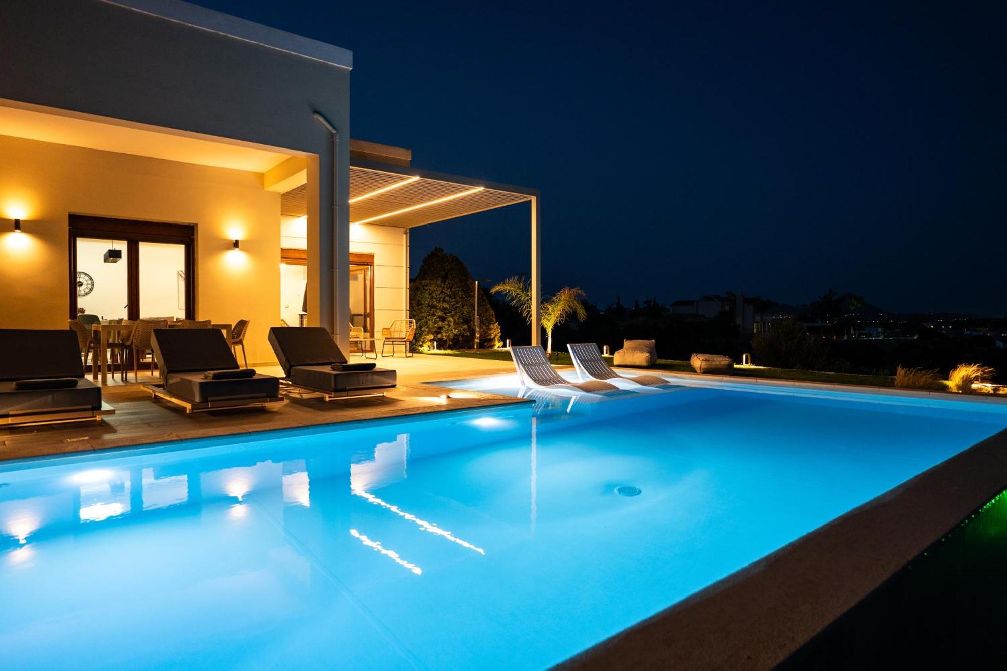 Bay Overlook Villa Korakiaí Kültér fotó